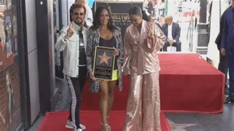 Drummer and singer Sheila E. honored with her own star on Hollywood Walk of Fame